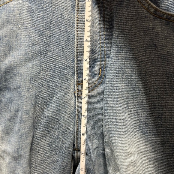 ๐๐ฅNWOT-SEXY High Waist Ripped Wide Leg Jeans SZ 27๐๐ฅ - Picture 9 of 9